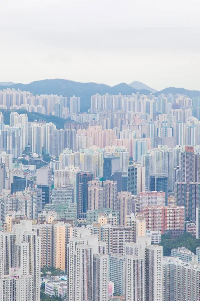 高層ビルの香港中 — ストック写真
