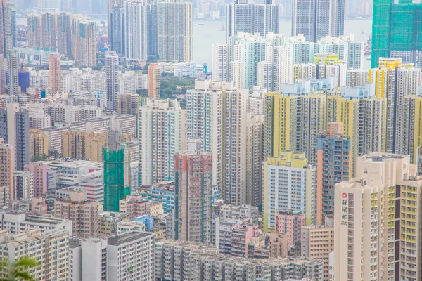 Hong Kong Bina Yüksek Artış — Stok fotoğraf