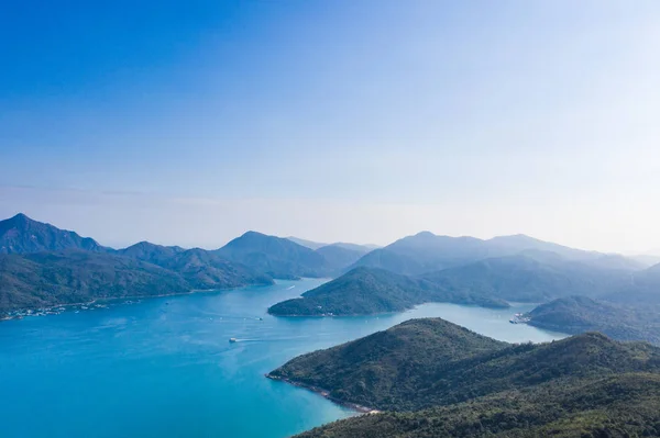 Landsacpe Coastline Sai Kung — Stock Photo, Image