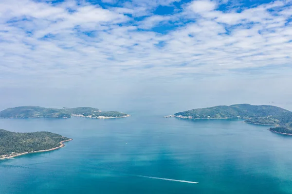 Trata Landsacpe Costa Sai Kung — Foto de Stock