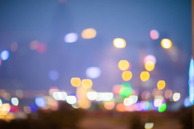 Bokeh kentsel alanda Bunlar