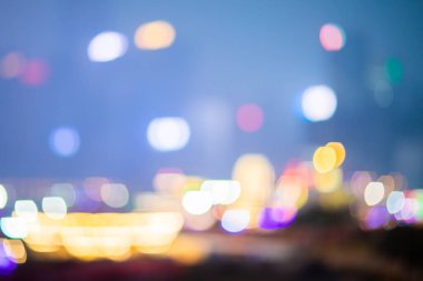 Bokeh kentsel alanda Bunlar