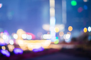 Bokeh kentsel alanda Bunlar