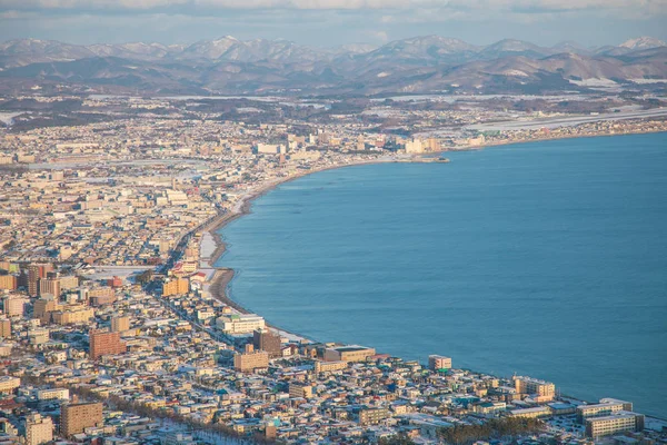Trata Vista Del Puerto Hakodate —  Fotos de Stock