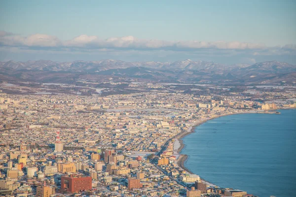 Trata Vista Del Puerto Hakodate —  Fotos de Stock