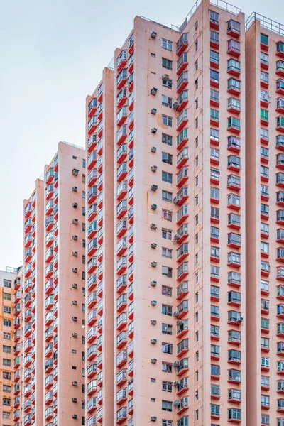 Residentiële gebouwen in hong kong — Stockfoto