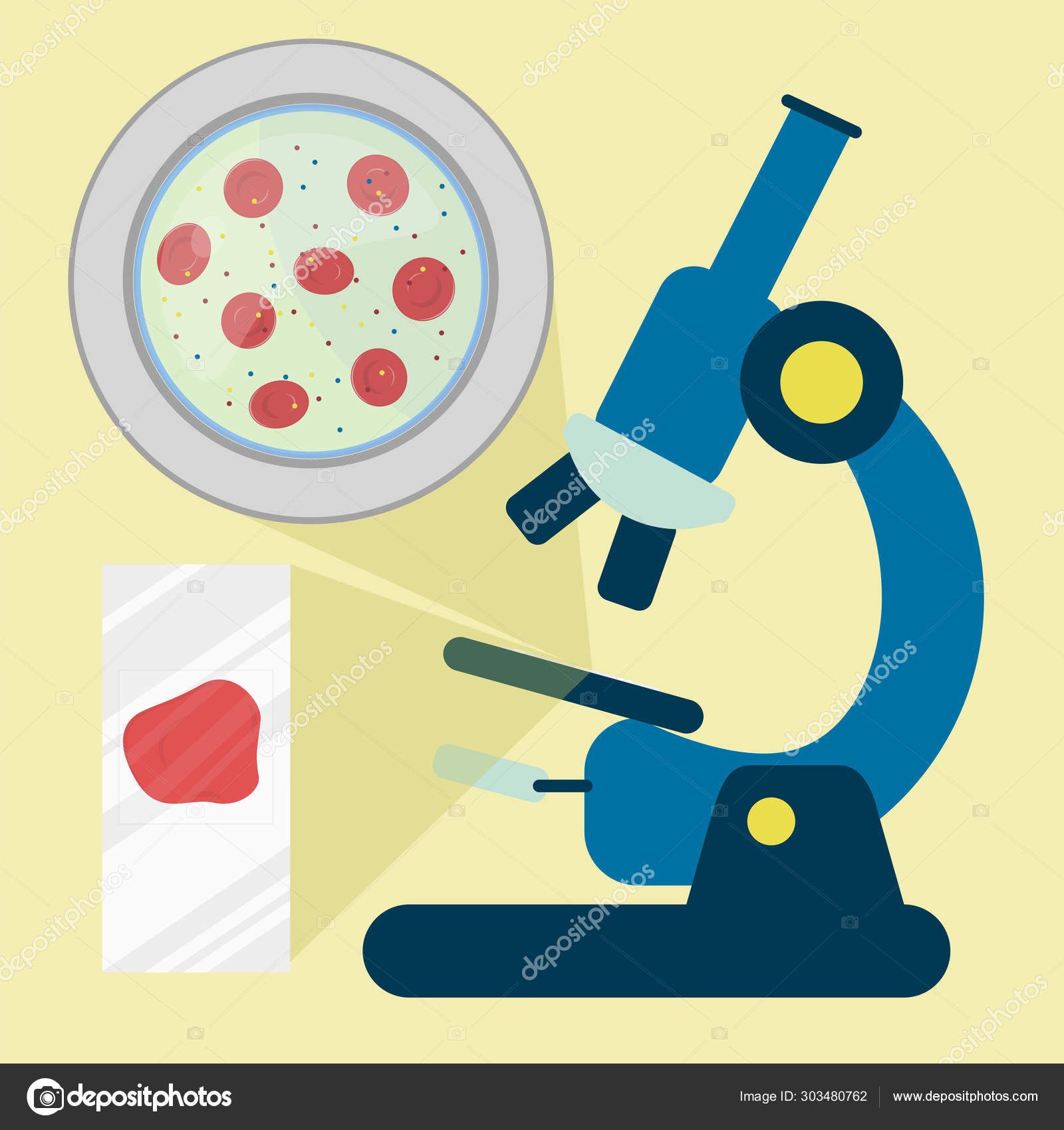 Under microscope lens Vector Art Stock Images | Depositphotos Under microscope lens Vector Art Stock Images | Depositphotos