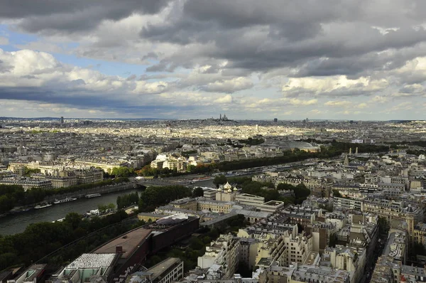 Utsikt Över Staden Paris — Stockfoto