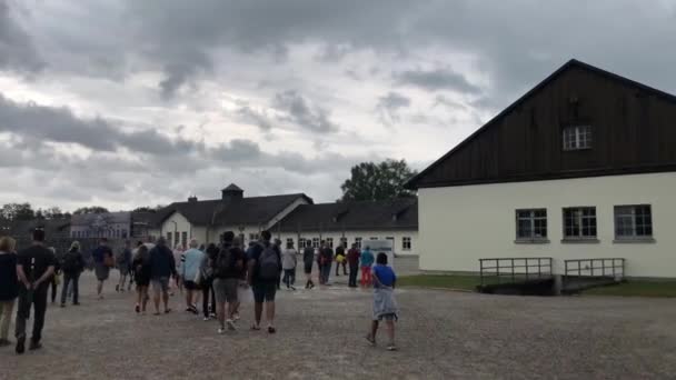 Dachau, det första koncentrationslägret i Tyskland under andra världskriget — Stockvideo