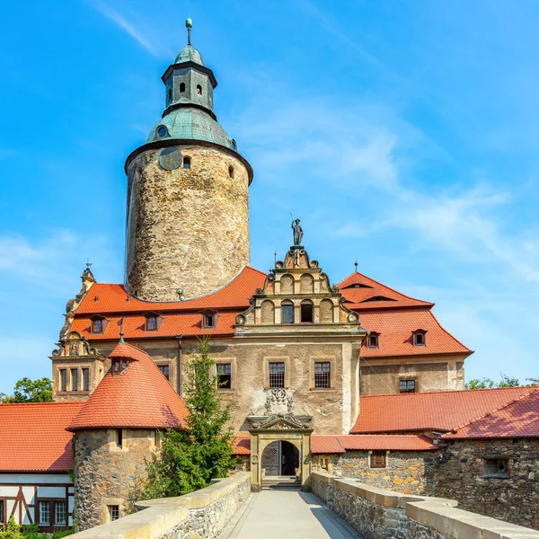 Burg czocha - polen, europa lizenzfreie Stockbilder