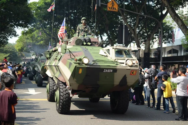 Kuala Lumpur Malaysia Augustus 2017 Viering Van Maleisië Onafhankelijkheidsdag Dataran — Stockfoto