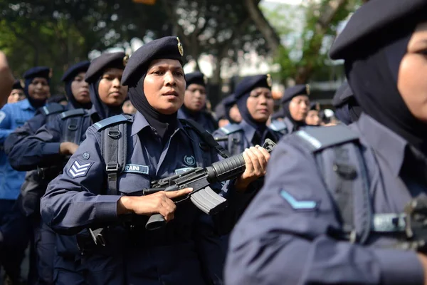 Kuala Lumpur Malaysia Sierpnia 2017 Święto Niepodległości Malezji Dataran Merdeka — Zdjęcie stockowe