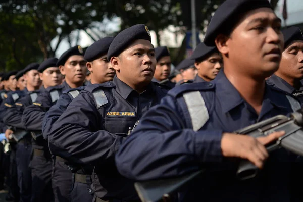 Kuala Lumpur Malaysia Augusti 2017 Firar Malaysias Självständighetsdag Dataran Merdeka — Stockfoto