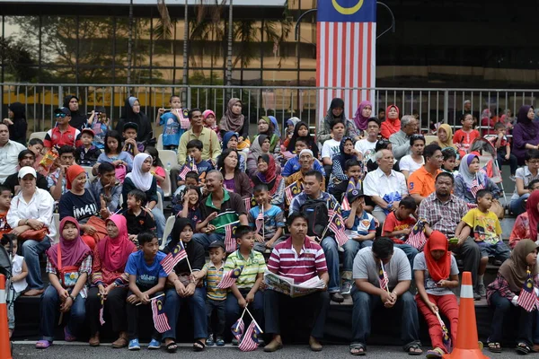 Kuala Lumpur Malaysia Augustus 2017 Viering Van Maleisië Onafhankelijkheidsdag Dataran — Stockfoto