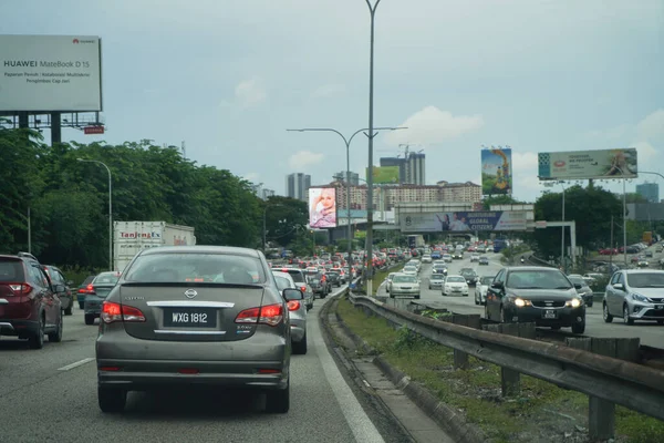 Kuala Lumpur Malaisie Décembre 2019 Vue Autoroute Après Que Gouvernement — Photo