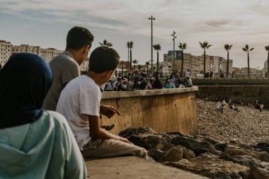 Fas - 28 Eylül 2019 Fas 'ta güzel bir manzara