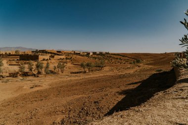 Fas - 28 Eylül 2019 Fas 'ta güzel bir manzara