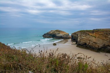 Atlantik kıyıları, güzel manzaralar..