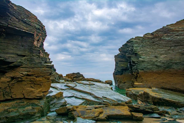 Costa Atlántica Hermosas Vistas — Foto de Stock