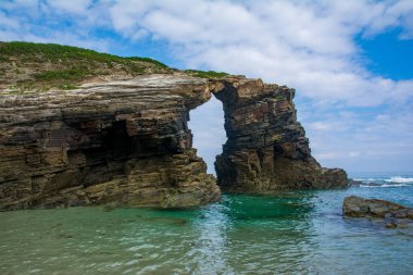 Atlantik kıyıları, güzel manzaralar..