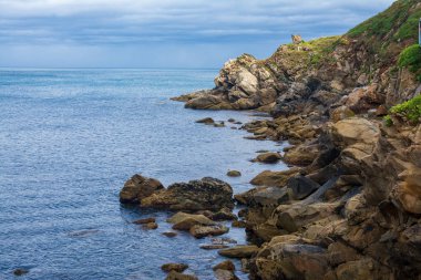 Atlantik kıyıları, güzel manzaralar..