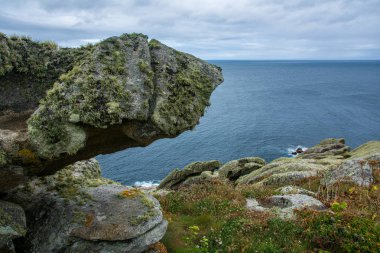 Atlantik kıyıları, güzel manzaralar..