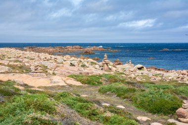 Atlantik kıyıları, güzel manzaralar..