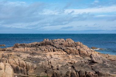 Atlantik kıyıları, güzel manzaralar..