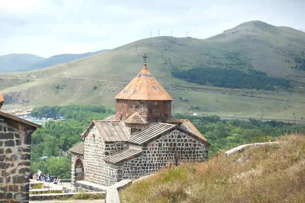 Arménský Klášter Sevanavank Jezera Sevan — Stock fotografie