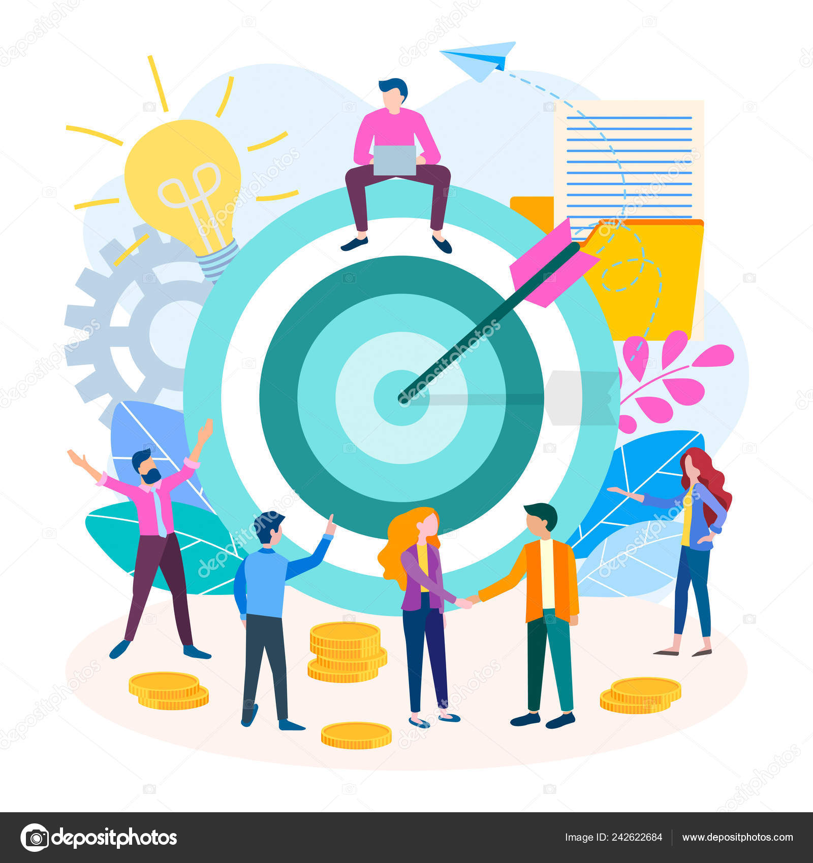 Social Goals Model In Group Work Clipart