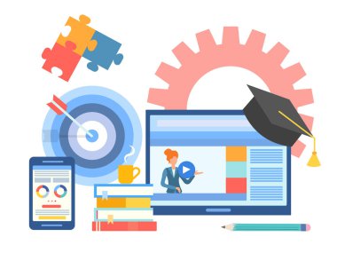 Online öğrenme, uzaktan eğitim, kurslar 