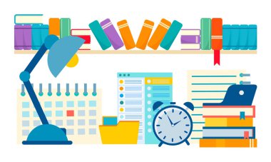 Serbest çalışma, muhasebe, çalışma, yaratıcılık için çalışma alanı. 