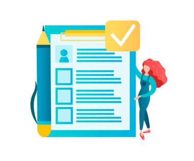 Kontrat imzalamak, anket doldurmak.