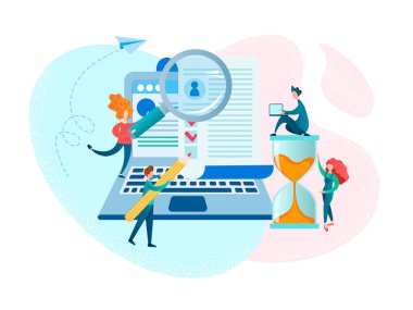 Tiny People internet üzerinden doğru elemanları arıyor. İnternette boş pozisyonlar yayınlıyorlar. İş sözleşmelerini ve takım çalışmalarını sonuçlandırıyorlar.