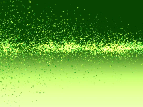Абстрактный свежий зеленый искрящийся фон с множеством размытых оттенков — стоковое фото