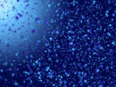 Birçok bulanık ışık bubbl ile soyut su köpüklü arka plan