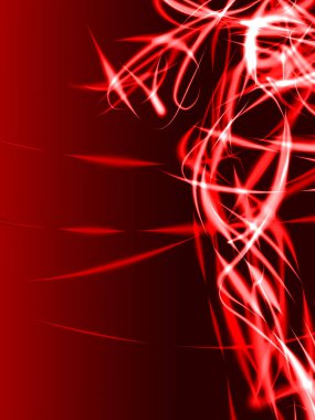 Karanlık gradyan üzerinde ışık ışını ile çok çılgın bir absrtact arkaplan