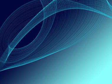 Özgün şekillere eğimli çok yumuşak ve ince çizgilerle modern soyut arkaplan