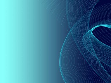 Özgün şekillere eğimli çok yumuşak ve ince çizgilerle modern soyut arkaplan