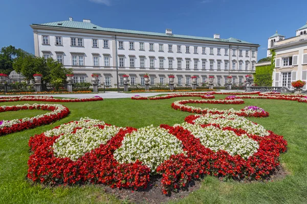 Mirabell Bahçeleri Mirabell Sarayı Salzburg Avusturya — Stok fotoğraf