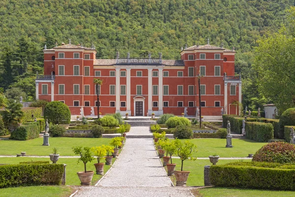Villa Pellegrini Cippola Desde 15Th Century Castion Lake Garda Veneto — Foto de Stock