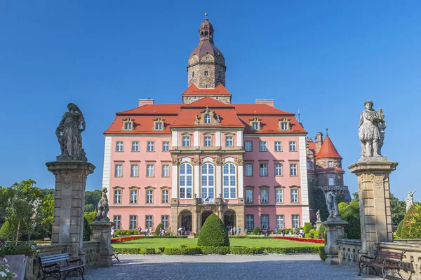 Castello Ksiaz Più Grande Castello Della Slesia — Foto Stock