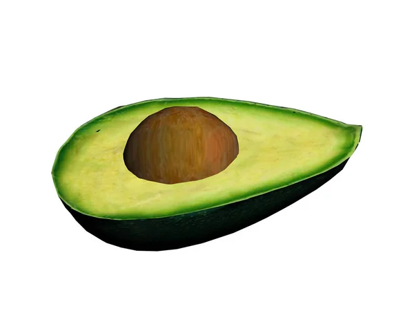 Avocado Pulp Core — Stock Photo, Image