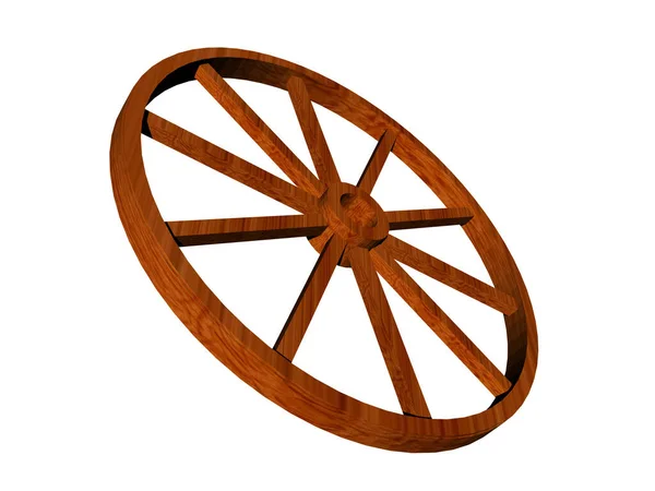 wooden wagon wheel for covered wagons