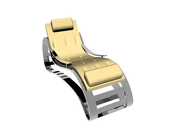 Padded Lounger Relax Stock Image