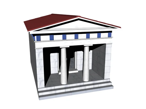 Ancient Roman Greek Portico — Stock Photo, Image