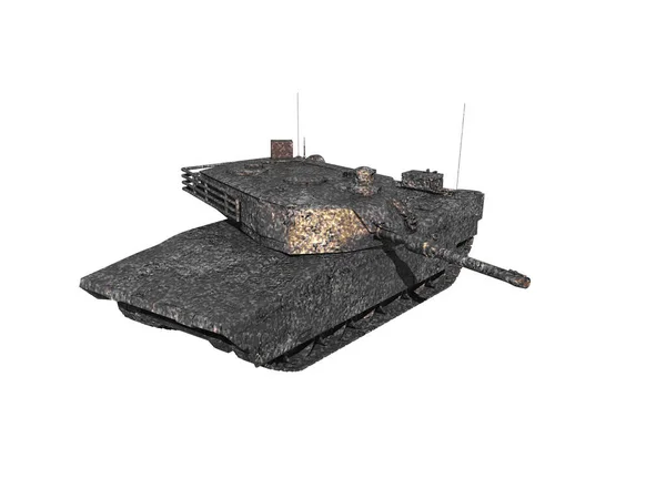 Heavy Steel Tank Turret — Stock Photo, Image