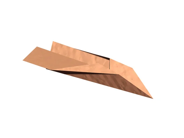 Skládaný Papírový Letoun Jeslích — Stock fotografie