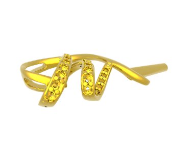 Altın mücevher bir zenginlik şeklidir.