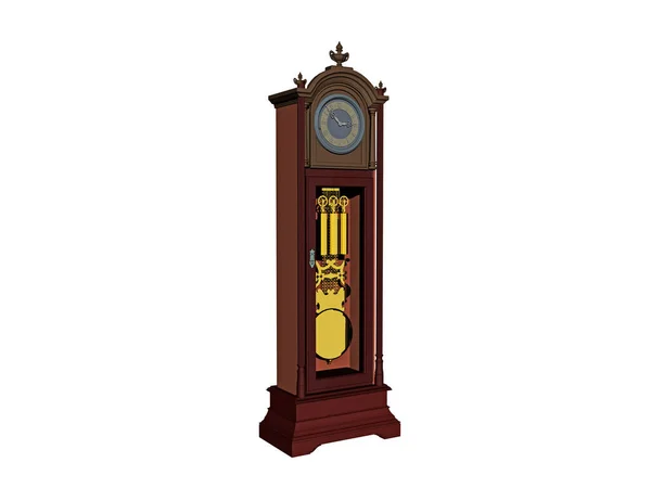 Large Heavy Grandfather Clock Pendulum — Stock Photo, Image